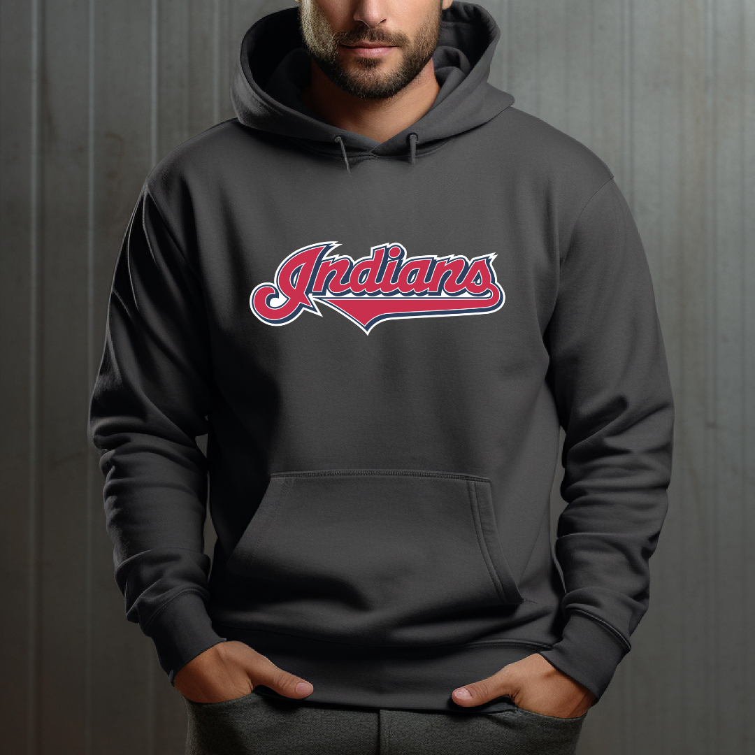 SM Indians Hoodie - Charcoal