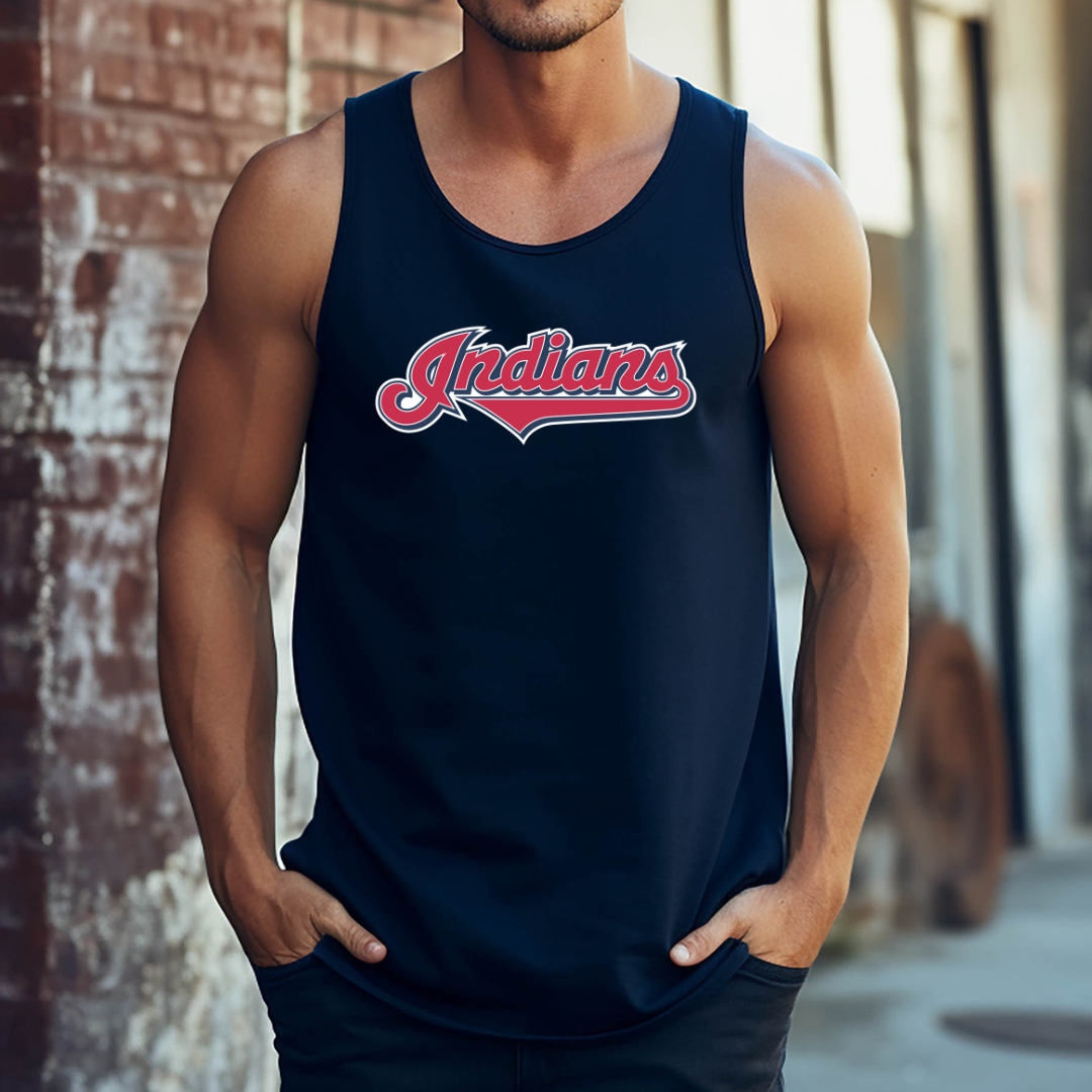 SM Indians Tank Top - Navy Blue