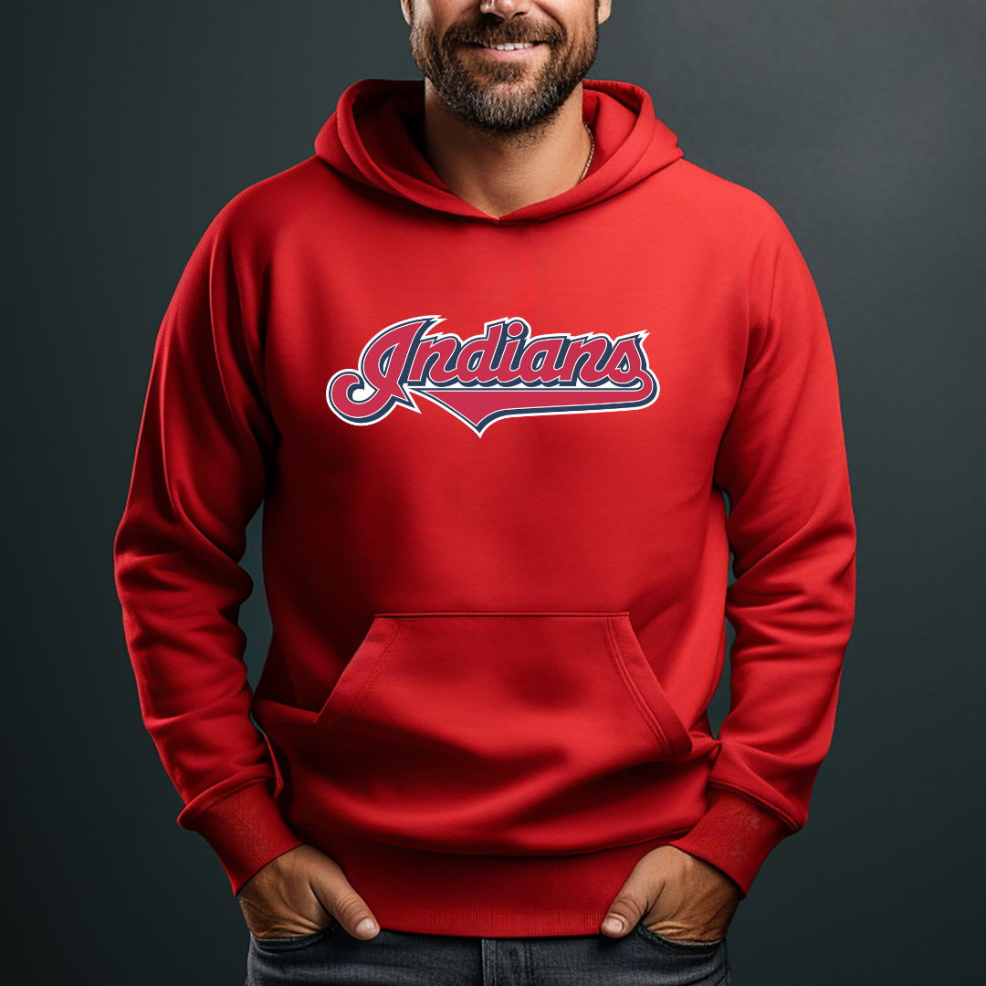 SM Indians Hoodie - Red