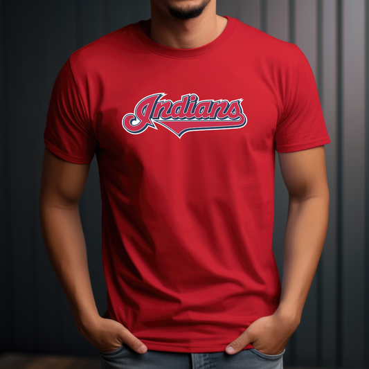 SM Indians T Shirt - Red