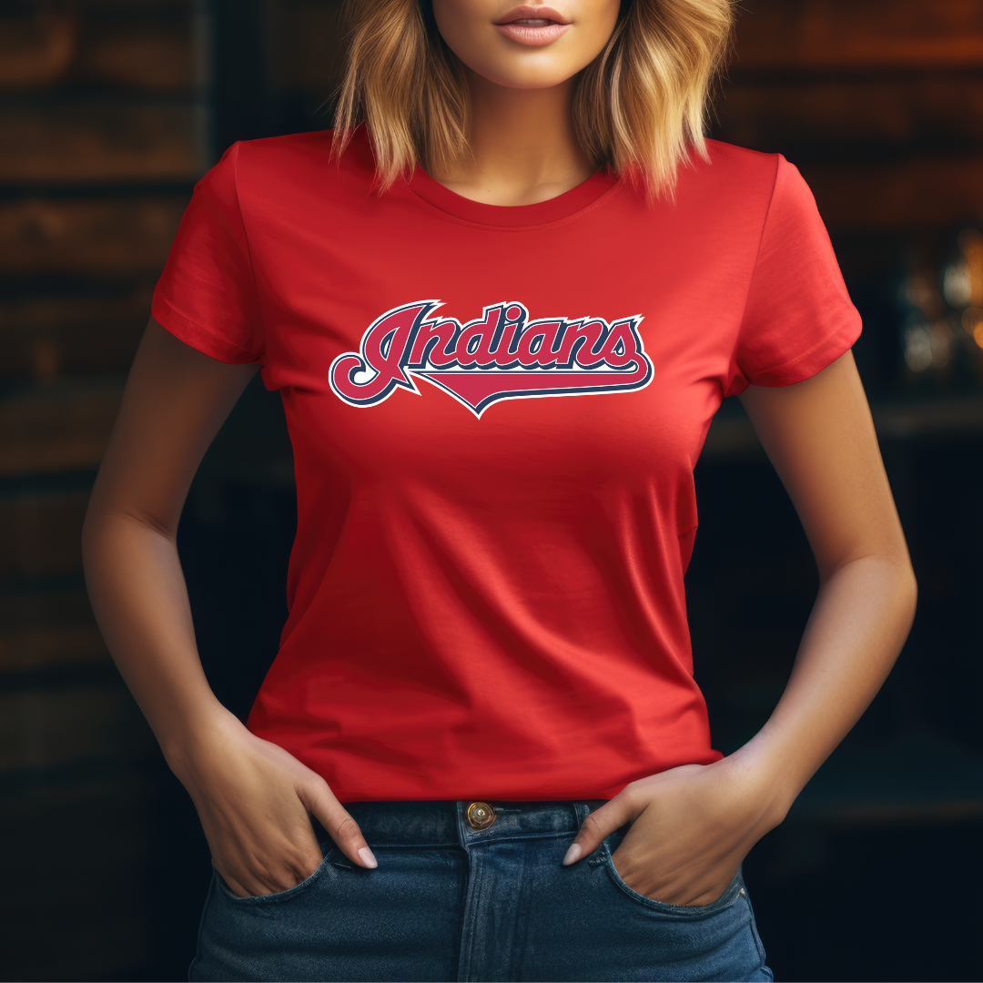 SM Indians T Shirt - Red